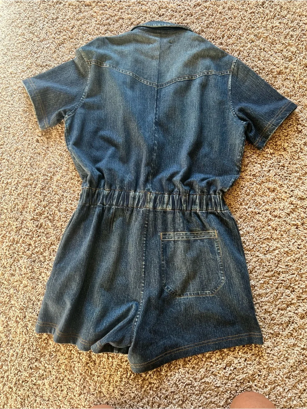rag & bone Short-Sleeve Miramar Romper